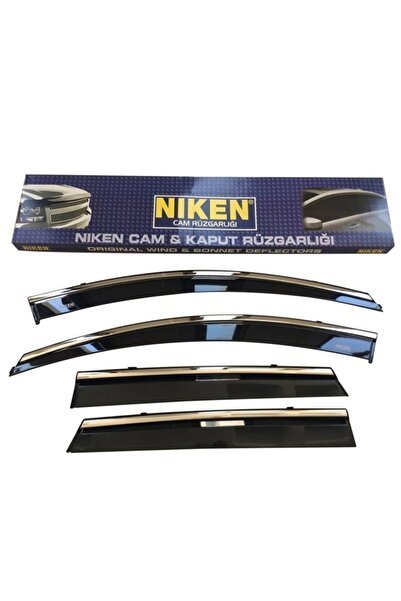 Kromlu Cam Rüzgarlığı Toyota Corolla 2007-2014 ile uyumlu