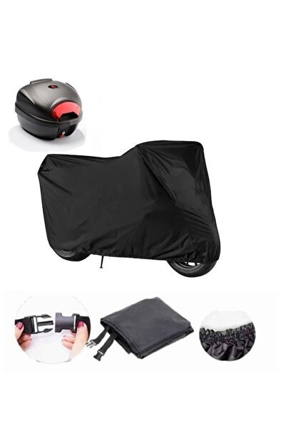 Yamaha D2Niken GT Siyah Su Geçirmez Motosiklet Brandası Arka Çanta Uyumlu Değildir