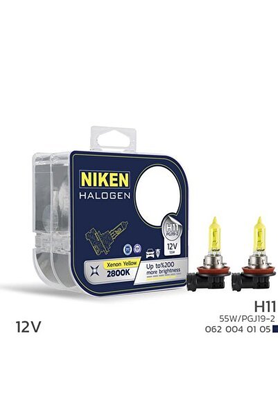 12V H11 55W SARI IŞIK AMPUL PG319-2 2800K