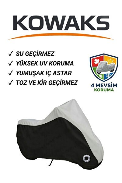 Yamaha Niken Motosiklet Brandası, Motor Brandası, Siyah-Gri