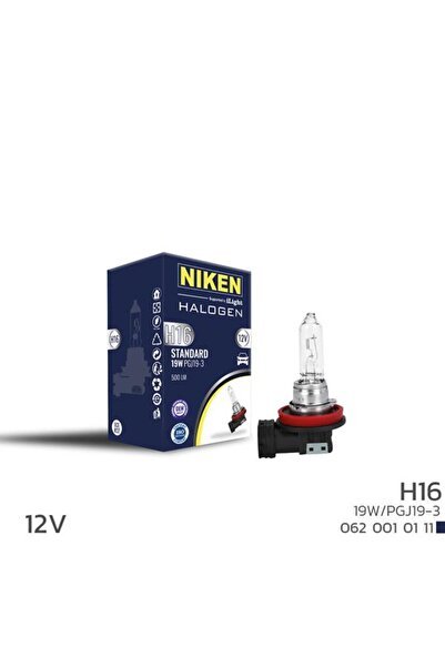 H16 19W HALOJEN AMPUL PGJ19-3 12V
