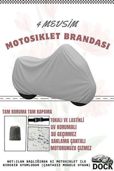 YAMAHA NIKEN GT GRİ MOTOSİKLET BRANDASI (GÜNEŞ-SU GEÇİRMEZ)