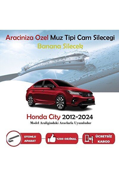 Honda City Muz Silecek Takımı 2012-2024