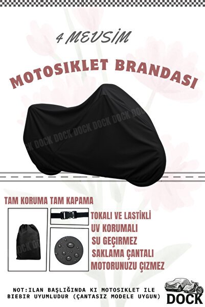 Yamaha Niken SİYAH MOTOSİKLET BRANDASI (GÜNEŞ-SU GEÇİRMEZ)