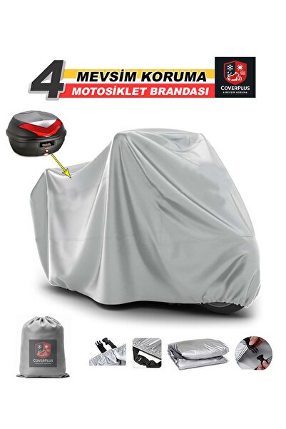Yamaha Niken GT Motosiklet Brandası ( Arka Çanta Uyumlu-Gri Renk)