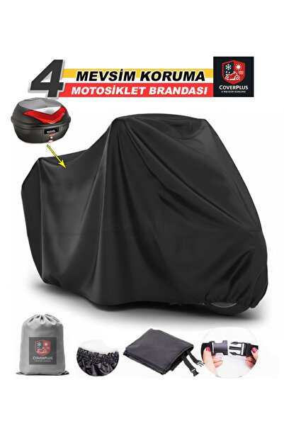 Yamaha Niken GT Uyumlu Motosiklet Brandası ( Arka Çanta Uyumlu-Siyah Renk)