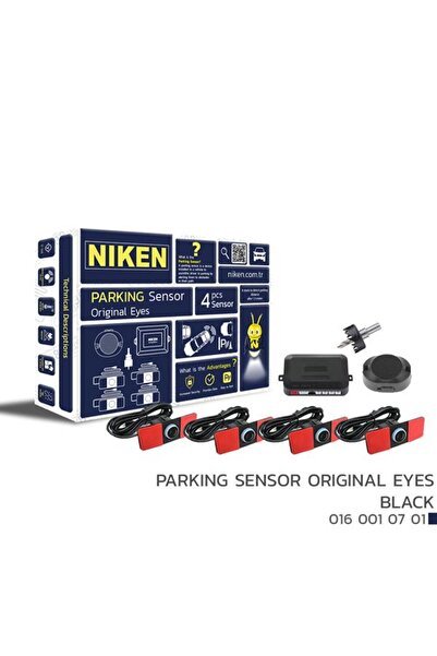 PARK SENSÖRÜ ORJİNAL SENSÖR VE SES IKAZLI SİYAH 22MM