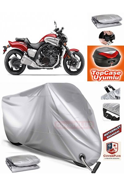 Gri Kilit Uyumlu Yamaha Niken GT Motor Brandası Arka Çanta Uyumlu,Lastikli