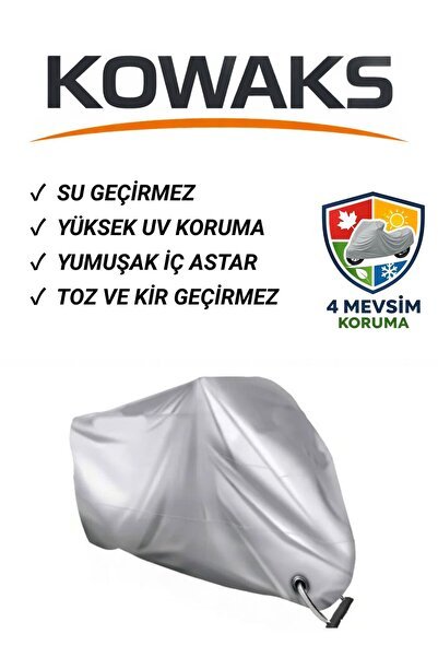 Yamaha Niken Motosiklet Brandası, Motor Brandası, Gri (Kilit Uyumlu)