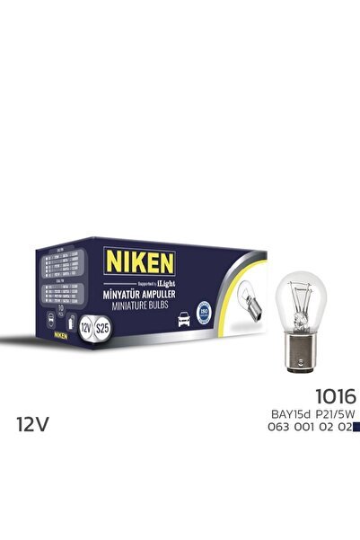 1016 AMPUL(ÇİFT DUY)ŞAŞI TIR.BAY15d P21W/5W