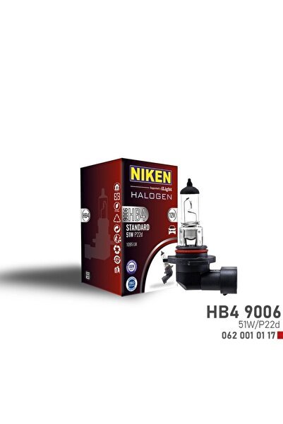 Arttırılmış Halojen Far Ampulü Hb4-9006