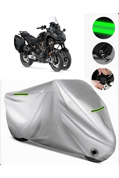Yamaha  Niken GT Uyumlu Motosiklet Brandası Premium (Kilit Uyumlu)-Gri