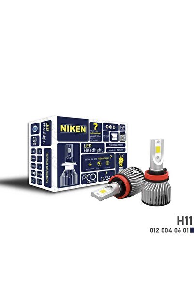 12V ECO SERİSİ NİKEN H11 LED FAR
