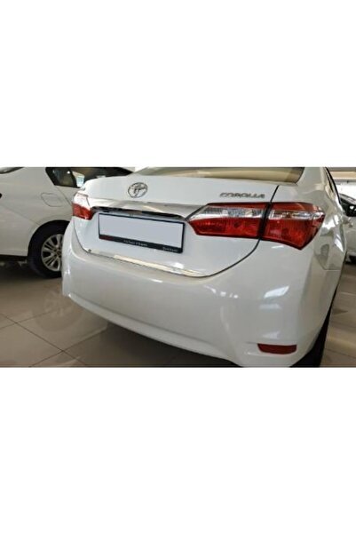 Toyota Corolla Bagaj Alt Çitası Kromu Nikelajı 2013-2018