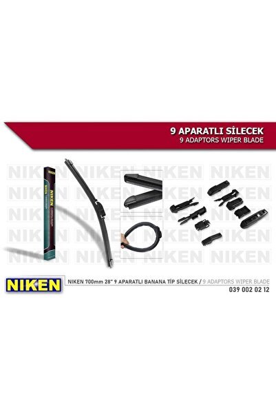 Silecek 700mm 9 Aparatlı Muz Banana Tip