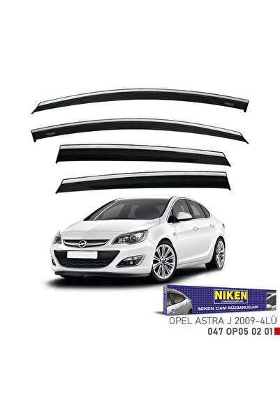 Opel astra j cam rüzgarlığı kromlu