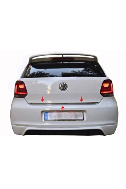 Volkswagen Polo Bagaj Alt Çitası Kromu Nikelajı 2009-2017