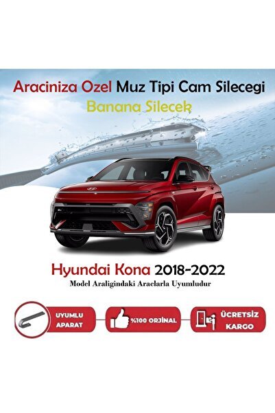 Hyundai Kona Muz Silecek Takımı 2018-2022