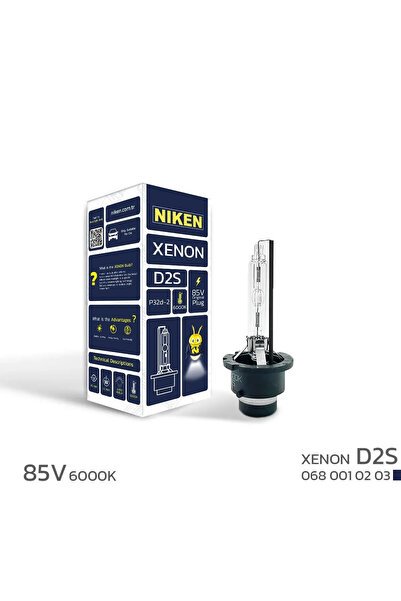NIKEN D2S XENON FAR AMPULU 85V 35W P32d-2 6000K