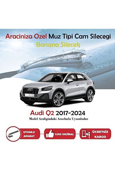Audi Q2 Muz Silecek Takımı 2017-2024
