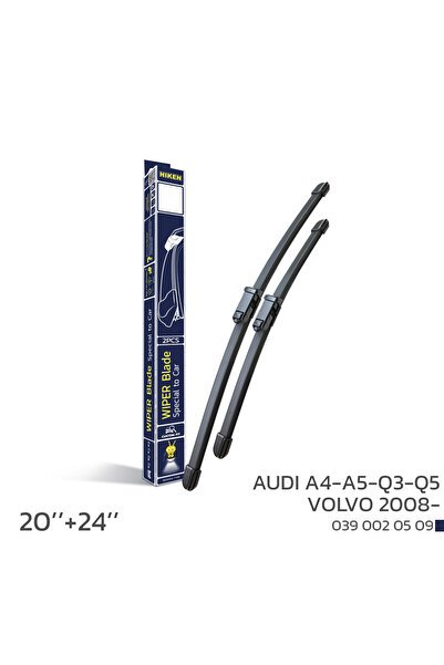 Audı A4 2007-2015 / A5 2007-2016 / Q3 2012- / Q5 2008- / Volvo 2008-Araca Özel Silecek