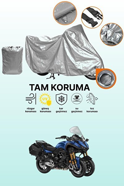 Gri Kilit Uyumlu Yamaha Niken GT Uyumlu Motor Brandası, Koruyucu Örtü