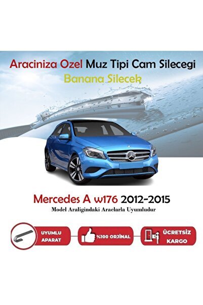 Mercedes A W176 Muz Silecek Takımı 2012-2015