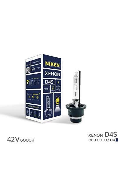 NIKEN D4S XENON FAR AMPULU 42V 35W P32d-5 6000K