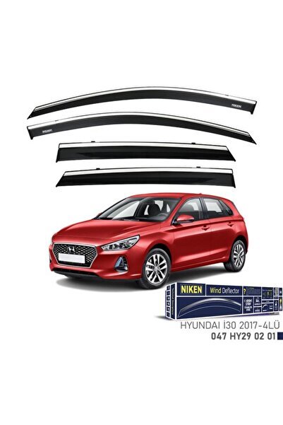 KROMLU CAM RÜZGARLIĞI HYUNDAI I30 2017- 4LÜ
