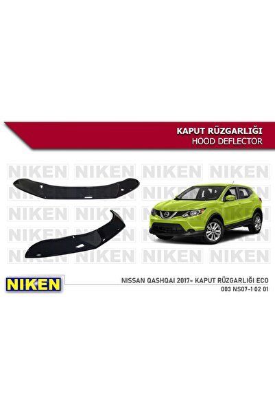 Nissan qashqai kaput rüzgarlığı koruyucu 2017+