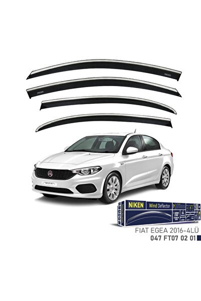 Kromlu Cam Rüzgarlığı Fiat Egea Hb 2016-2021 ile uyumlu