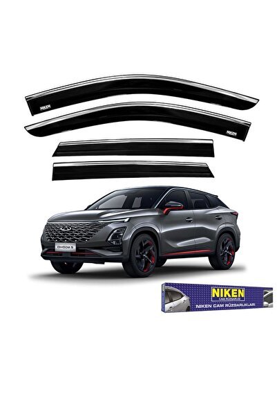 Chery omoda 5 cam rüzgarlığı kromlu 2022+