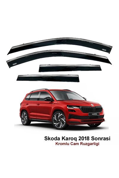 Skoda Karoq Kromlu Cam Rüzgarlığı 2018 Sonrası