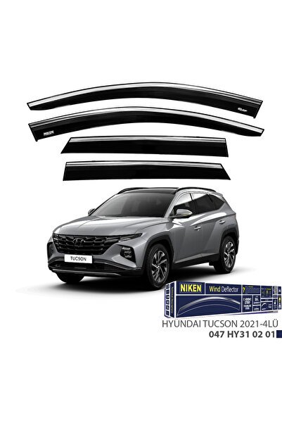 Kromlu Cam Rüzgarlığı Hyundaı Tucson 2021 ve Sonrası ile uyumlu