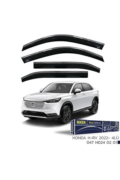 Honda Hrv Kromlu Cam Rüzgarlığı 4lü Set 2022 2023