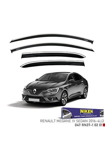 Renault megane 4 cam rüzgarlığı kromlu sedan 2016+