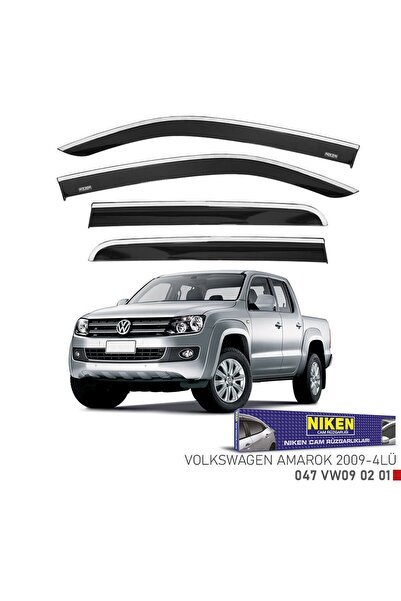 Vw amarok cam rüzgarlığı kromlu