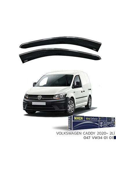 VW Caddy 2020 ve Sonrası Kromlu Cam Rüzgarlığı 2'li