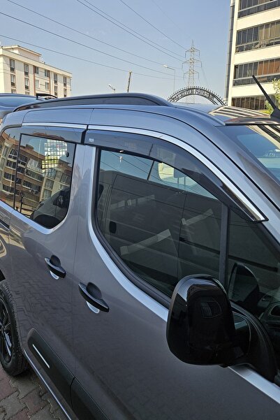 NIKEN Berlingo Combo Rifter Kromlu Cam Rüzgarlığı 4 Lü Set 2020 2021 2022 2023 2024 2025