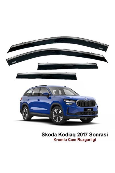 Skoda Kodiaq Kromlu Cam Rüzgarlığı 2017 Sonrası