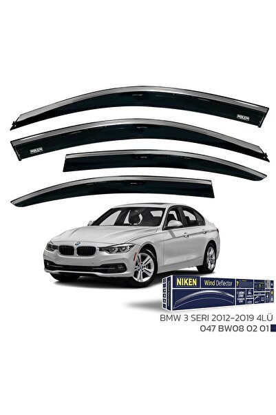 Bmw 3 Serisi F30 Kromlu Cam Rüzgarlığı 2012-19 arası uyumlu