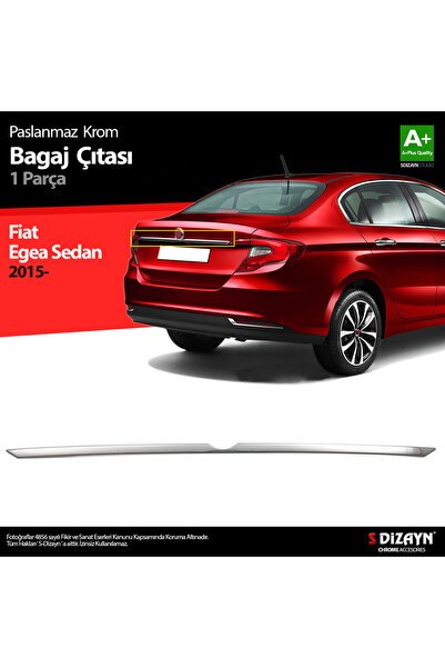 S-Dizayn Fiat Egea SD Krom Bagaj Çıtası 2015 Üzeri 5822050