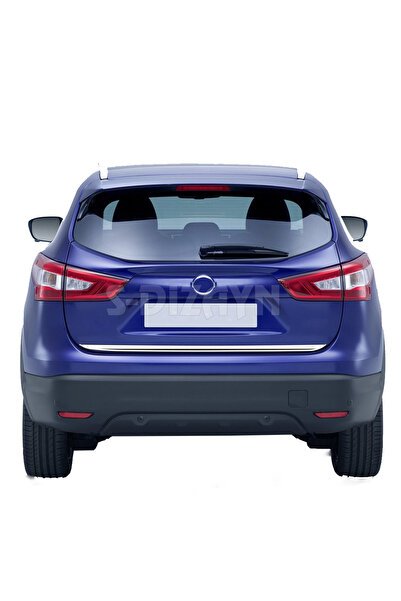 S-Dizayn Nissan Qashqai Krom Bagaj Alt Çıtası 2014-2021 6613030