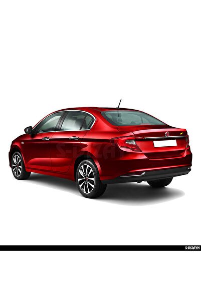 S-Dizayn Fiat Egea SD Krom Bagaj Çıtası 2015 Üzeri A+ Kalite (Mat Krom) 5822051
