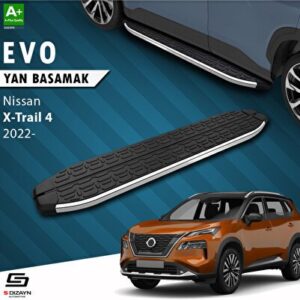 Nissan X-Trail T33 Evo Krom Yan Basamak 183 Cm 2022 Üzeri A+ Kalite NI-T33-YBS-EV-KA-183