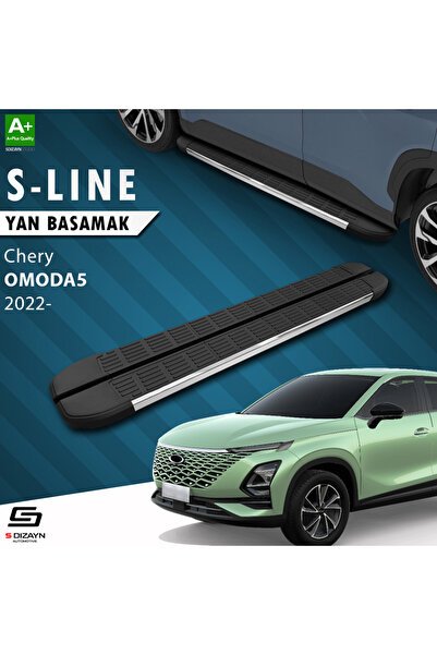 Chery Omoda5 S-Line Krom Yan Basamak 183 Cm 2022 Üzeri A+ Kalite CR-OM5-YBS-SL-KA-183-E