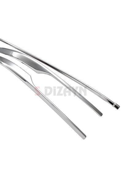 S-Dizayn VW Passat B8.5 Krom Arka Tampon Alt Çıtası 3 Parça 2019-2023 7619230