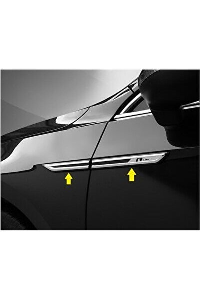 S-Dizayn VW Passat B8 ABS Krom Çamurluk Çıtası 4 Prç. R Line 2015-2019 7617600