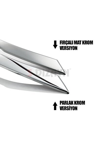 S-Dizayn VW Tiguan Krom Ön Tampon Çıtası 2020-2024 (Parlak Krom) 7649190