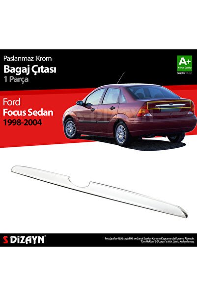 S-Dizayn Ford Focus 1 SD Krom Bagaj Çıtası 1998-2005 5908058